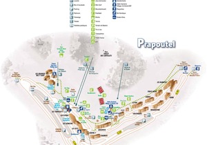 3 pièces cabine de luxe au pied des pistes avec parking privé in Les Adrets