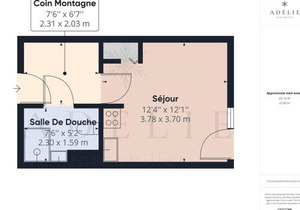 Studio rénové 2* pour 4 pers., skis aux pieds, balcon exposé sud-ouest, proche commerces et garderie in Montvalezan