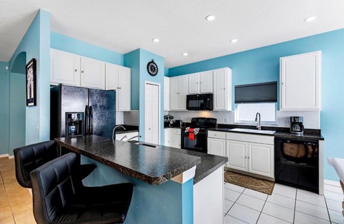 Crescent Lakes House | Aster Cove | West-Facing Pool & Lake Views Near Disney