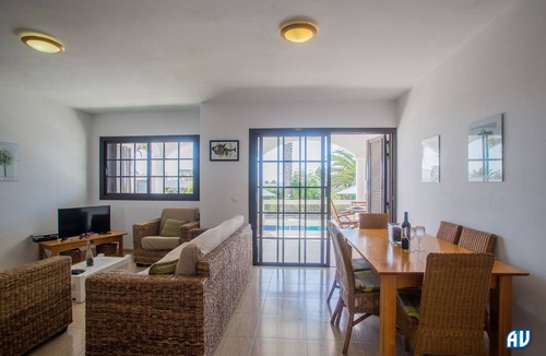 Playa Blanca Villa | Private Villa With Electric Heated Pool and Wifi, Mature Gardens Close To Town