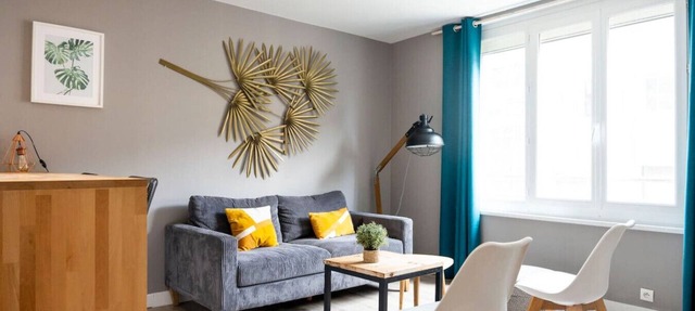 2-bedroom apartment, harbor district in Caen