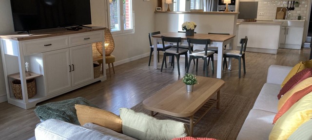 3kms from the sea, Gîte "Les Bottes à la Plage" 3-bedroom house with garden in le bourg dun