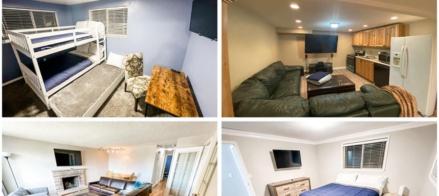 5BR Home, 2 Kitchens - Close to Lagoon & SLC in Bountiful