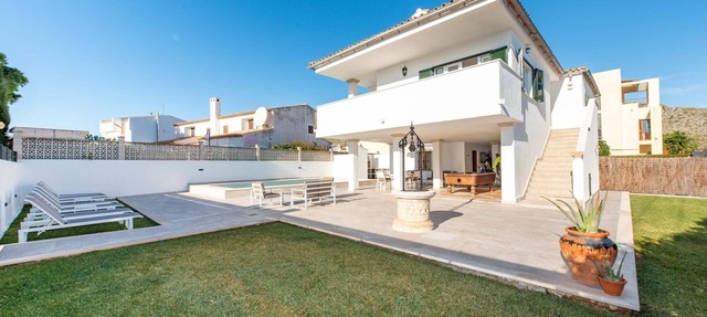 A perfect location villa for holidays with A/C and private pool in Puerto de Pollensa