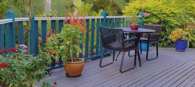 Ardeevin Panorama ocean views private secluded boarding on nature reserve. in Broken Head