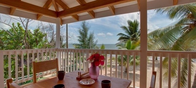 Beach Front Rental, Casita Del Mar, Hopkins, Belize in Hopkins