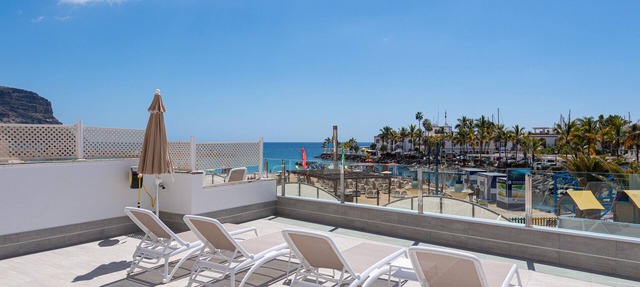 Blue Sea II - sea view with private terrace in Mogán