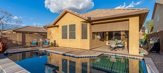 Bright 4BR Peoria Home | Heated Pool, Office, Desert Views in Sun City