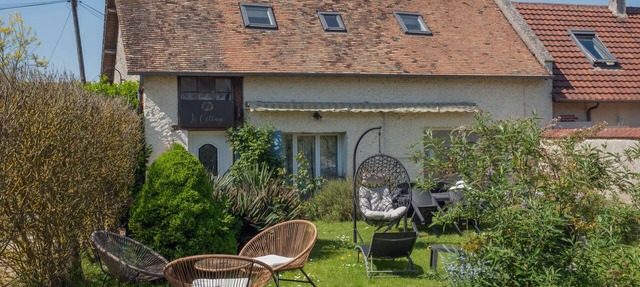 Cottage with garden and SPA option access in Vexin-Sur-Epte