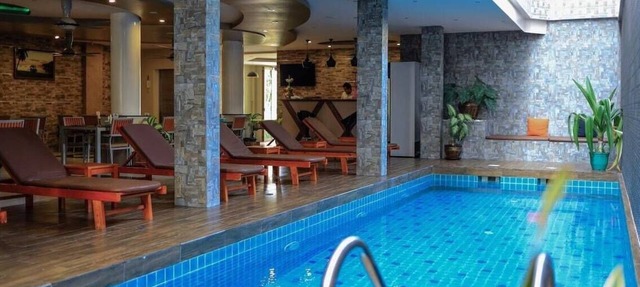 Deluxe Double or Twin Room with Garden View in Mafushi (bnb) in Maafushi