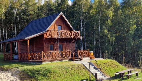 Domek Letniskowy, Dom Całoroczny Eryś 80m2. Przy Plaży. Wynajem. Odpoczynek in Książki