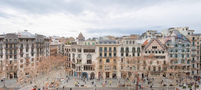 Exclusive area with views of Casa Batlló in Barcelona