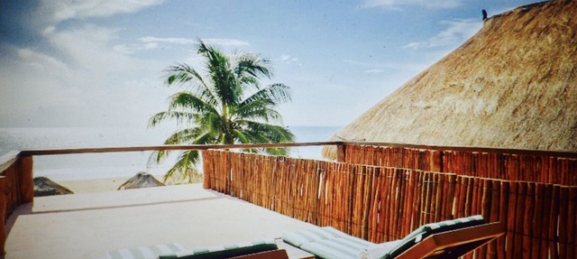 Featuring Ocean Front Sunbathing Terrace.Best View on Tulum Beach! in TULUM
