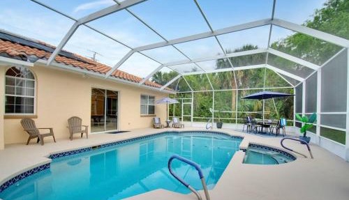 Game room ,Saltwater ,pool Spa - Tropical Oasis! in Palm Coast