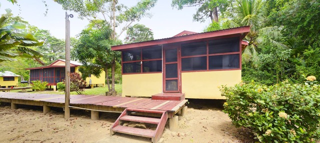 Gorgeous Studio Cabin located on the tropical Banks of the Sittee River in Hopkins