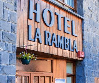 Hotel La Rambla in Biescas