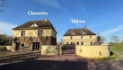 La Clef Decamp Chouette & Hibou 30 pers 2 gîtes jacuzzi, billard in Quibou