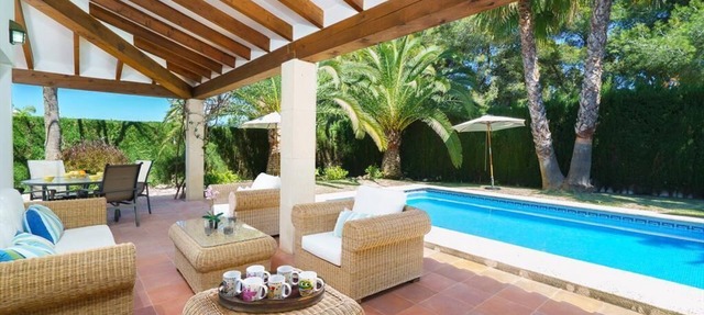 Large and comfortable villa with private pool in Javea, Costa Blanca, Spain for 4 persons in Javea