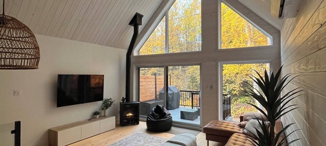 Les 3 versants - Scandinavian chalet, new construction at Mont-Édouard in Anse Saint-Jean