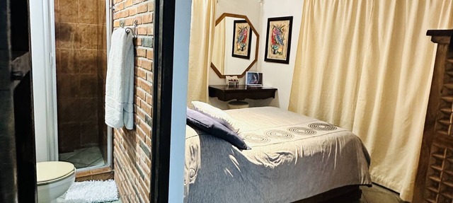 Loft with panoramic view and kitchenette in Taxco