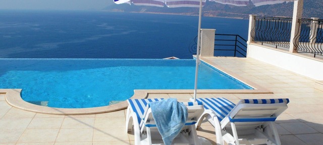 Luxurious villa with pool in a stunning location by the sea in Kas