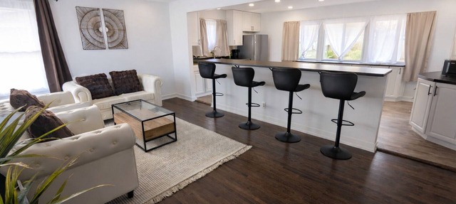 Modern Home in Merrillville with Fenced Yard , Patio & Detached Garage in Merrillville