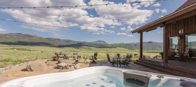 New listing! Newly constructed on 77 Acres of Solitude, Amazing Views & Hot Tub in Creede