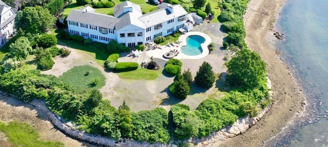 Oceanfront Cape Cod Home with Pool, Beach and View in Bourne