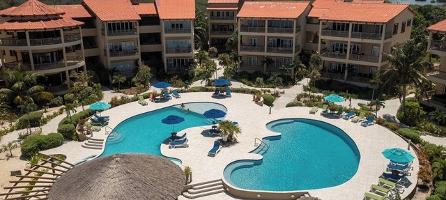 Oceanview Condo with Balcony & Resort Pool Access | Residences at Barrier Reef in San Pedro Town