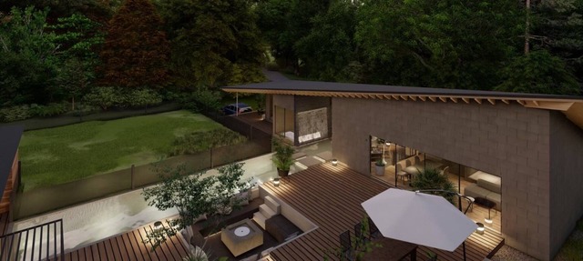 Only one pair per day, equipped with sauna and pool, "Miraculous villa surrounded by forest from 360 degrees". in Sanda Kimitsucity