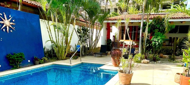 Private home one block to the beach! 2 bedrooms. Premier Zona Dorado location! in Bucerias