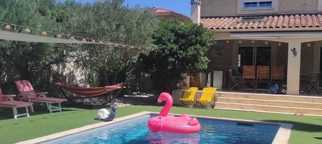 Quiet villa between sea and garrigue in Frontignan
