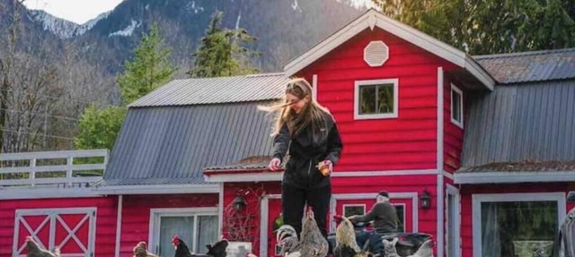 Red Barn. in Upper Squamish Valley