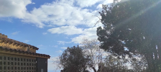 Rustic accommodation in the middle of nature with fireplace in Mataró