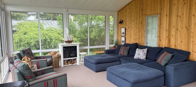 'Rustic Refined Retreat’ Lakeside Home - Walk to Town + Marina! in New Buffalo