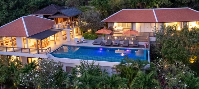 Samui Summit Villa : 4 Bedroom, Panoramic Bliss in Chang Wat Surat Thani
