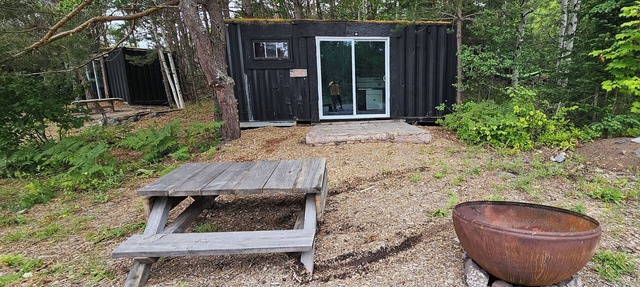 Shipping contain conversion into cozy copper Country cabin!! in Mohawk
