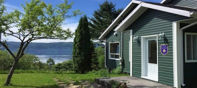 Splendid VIEW of the Saguenay Fjord in Sainte-Rose-du-Nord