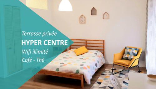 Studio hyper centre avec balcon in Châteauroux