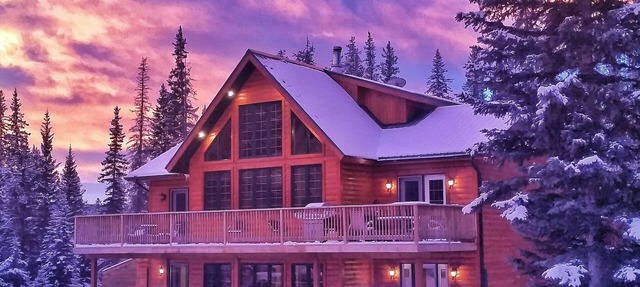 The Lodge at Coliseum Mountain Resort in Clearwater County