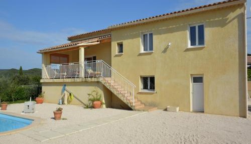 Tranquil Villa with Pool View in Cornillon