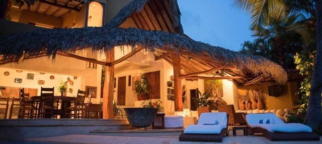 Villa Encantada at Pacific Vacation | StayPV Oceanfront Luxury with Staff in Zihuatanejo
