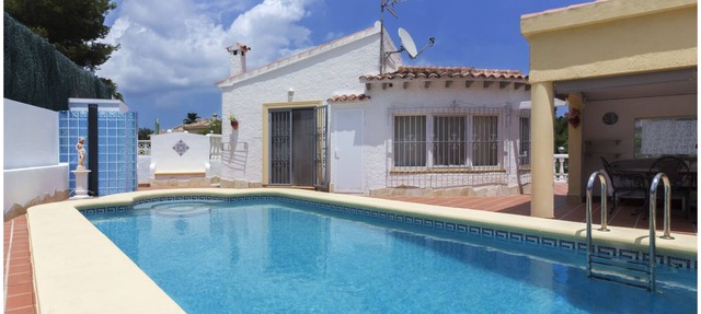 Wonderful and cheerful villa with private pool in Javea, Costa Blanca, Spain for 6 persons in Javea