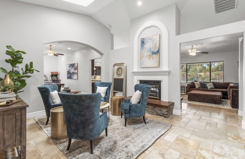 Tatum Horizons House | Luxurious Family Rental w/Heated Pool and sport court